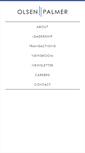 Mobile Screenshot of olsenpalmer.com